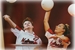 1999 Volleyball Schedule Poster - 25 Years of Husker VB - OK-04462