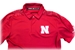 Adidas 2018 Husker Coaches Sideline Polo - Red - AP-B8000