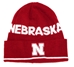 Adidas Nebraska Coaches Red Cuffed Beanie - HT-96055