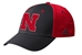 Adidas Official 2019 Sideline Coaches Nebraska Flex Hat - Black N Red - HT-C8005