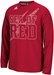 Adidas Red Aftershock Long Sleeve Climalite - AT-71059