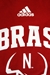 Adidas Red Arch Nebraska Football Short Sleeve Tee - AT-71053