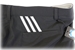 Black Golf 3 Stripe Shorts Adi - AH-A4133
