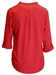Go Big Red Button Down 3/4 Tunic - AP-A2132