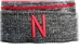 Nebraska Two Toned Cuffed Pom Knit - HT-B9465