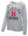 Husker Womens Ripped Terry Sweat - AS-B6078