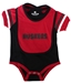 Huskers Roll Out Bib N Onesie Set  - CH-A6217