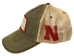 Huskers State Washed Gray Trucker Lid - HT-A5280