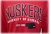 Huskers UNL State Jersey Tee - AT-A3204