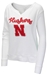 Huskers V-Neck Terry Sweatshirt - AS-A1230