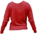 Ladies Jr. Red Blooded Slouchy Pullover - AS-70157