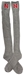 Nebraska Cable Knit Midfield Knee Highs - AU-A7126