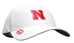 Nebraska Huskers Masters Cap - White - HT-C8332