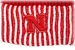 Nebraska Striped Snuggy Pom Beanie - HT-A5243