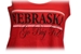 RED RACERBACK NEBRASKA GO BIG RED BADGES - AT-80104