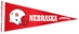 Red Football Helmet Pennant Flag Sewing Concepts - FW-C7001