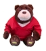 Sarge-Cheering Stuffed Bear in Husker Jersey - NV-76536