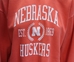 Womens Nebraska Huskers Dyed Crop - AS-C3062