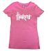 Youth Gals Pink N Glitter Huskers Tee - YT-B4016