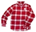 Youth Husker Hans Flannel Button Down - YT-B8344