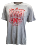 Adidas University Of Nebraska Huskers Crest Tee