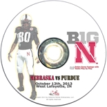 2013 Nebraska vs Purdue DVD