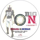2013 Nebraska vs Michigan DVD