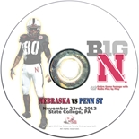 2013 Nebraska vs Penn State DVD