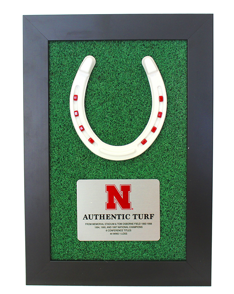 Huskers Lucky Turf Plaque