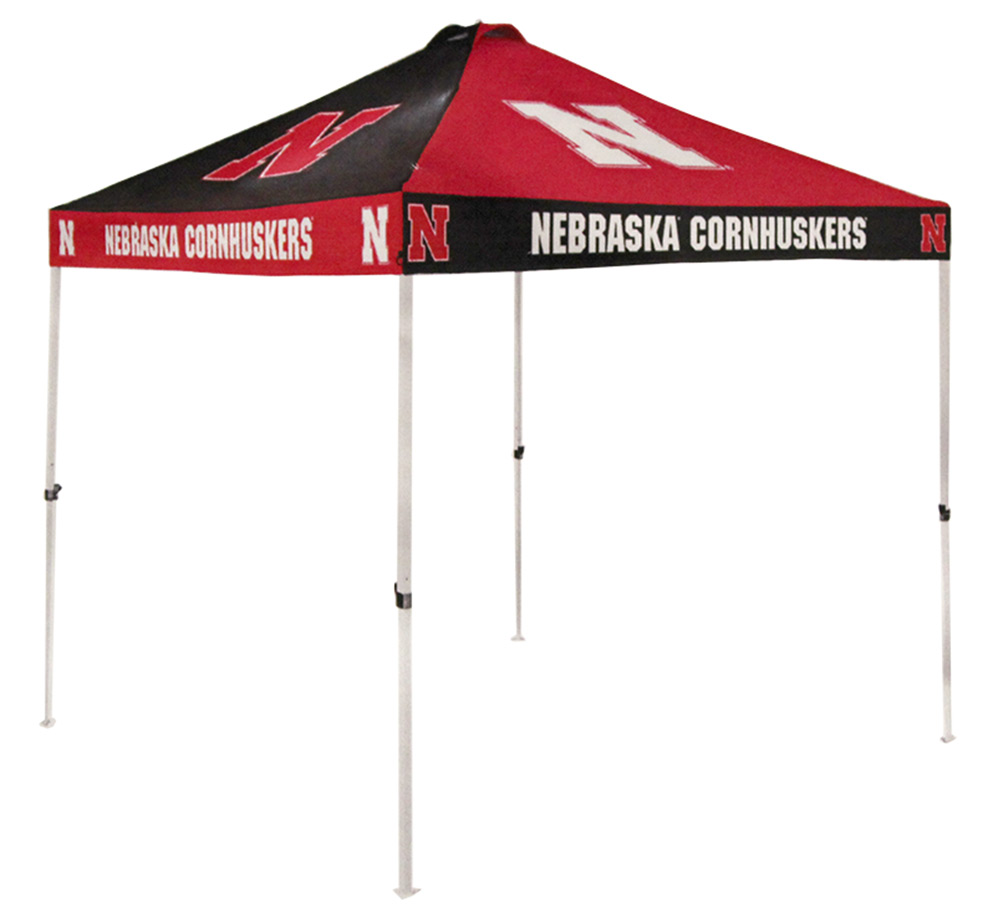 Nebraska Cornhuskers Checkerboard Tailgate Tent