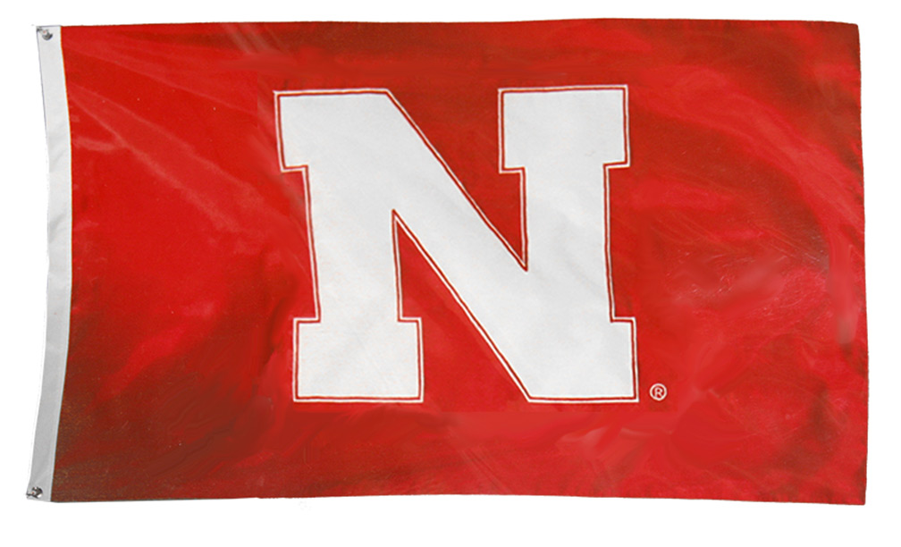 Nebraska Home Game Flag