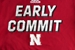 Adidas 2020 Youth Huskers Early Commit Tee - YT-D5004