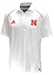Adidas 2023 Official Huskers Coaches Sideline "Pipeline" Polo - White - AP-G8712
