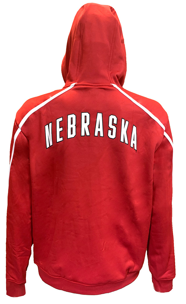 Campus Colors Nebraska Cornhuskers Gameday Hoodie - Officially Licensed Team Sweatshirt, Red, Small