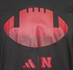 Adidas Nebraska Football Dominance Long Sleeve Tee - AT-G1274