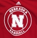 Adidas Nebraska Sports Baseball Tee - AT-B6060