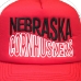 Adidas Red N White Nebraska Cornhuskers Groovy Foam Trucker - HT-F3008