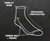 Cornhuskers Icon Quarter Socks - AU-D3001