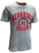 Heather Nebraska Huskers 1869 Banner Tee - AT-J6787