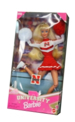 Husker Cheer Barbie Nebraska Cornhuskers, husker football, nebraska cornhuskers merchandise, nebraska merchandise, husker merchandise, nebraska cornhuskers apparel, husker apparel, nebraska apparel, husker childrens apparel, nebraska cornhuskers childrens apparel, nebraska kids apparel, husker kids apparel, husker kids merchandise, nebraska cornhuskers kids merchandise,Husker Cheer Doll