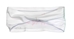 Huskers Headband - White - DU-F3370