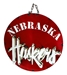 Huskers Recycled Round Wheel Wall Sign - GR-C7006