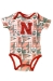 Infant Nebraska Huskers Sunday Comics 3 Pack Onesies - CH-H6544