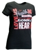 Ladies Love-Us Fear-Us Huskers Tee - AT-D5905