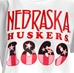 Ladies Nebraska Huskers 1869 Crop Top - AT-F7194