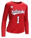 Ladies Nebraska Volleyball Away Jersey Top - AT-E4077