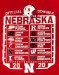 Nebraska 2020 Schedule Tee - AT-D1067
