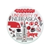 Nebraska 4 Pack Landmark Coasters N Wooden Holder - KG-F7328