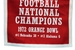 Nebraska Cornhuskers 1971 Football Champions Banner - FW-F5478