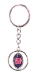 Nebraska Football Spinner Keychain - CR-B6019